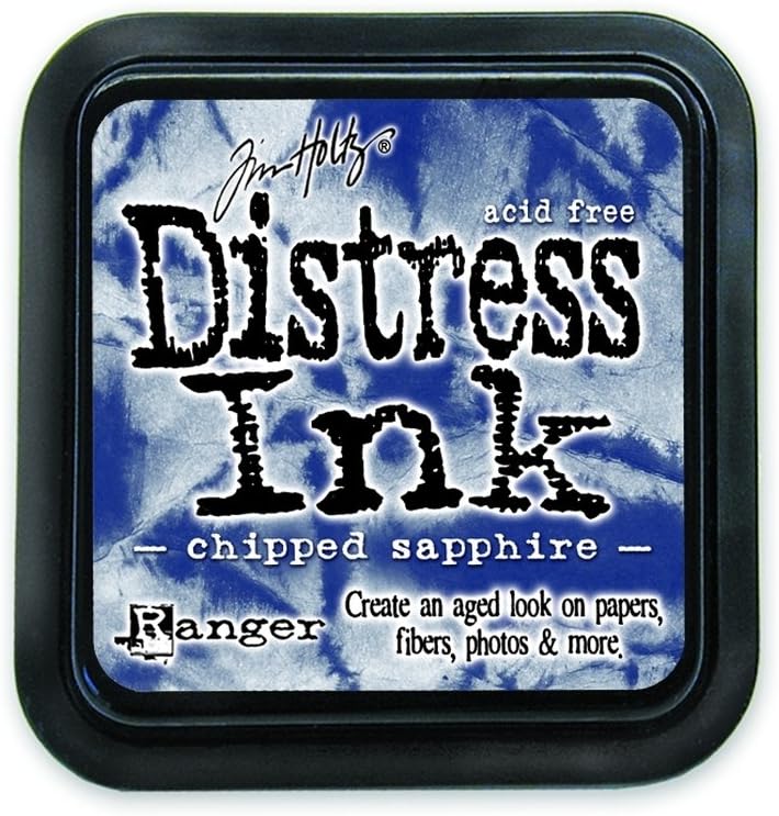 Tim Holtz Distress Ink Pad, Chipped Sapphire