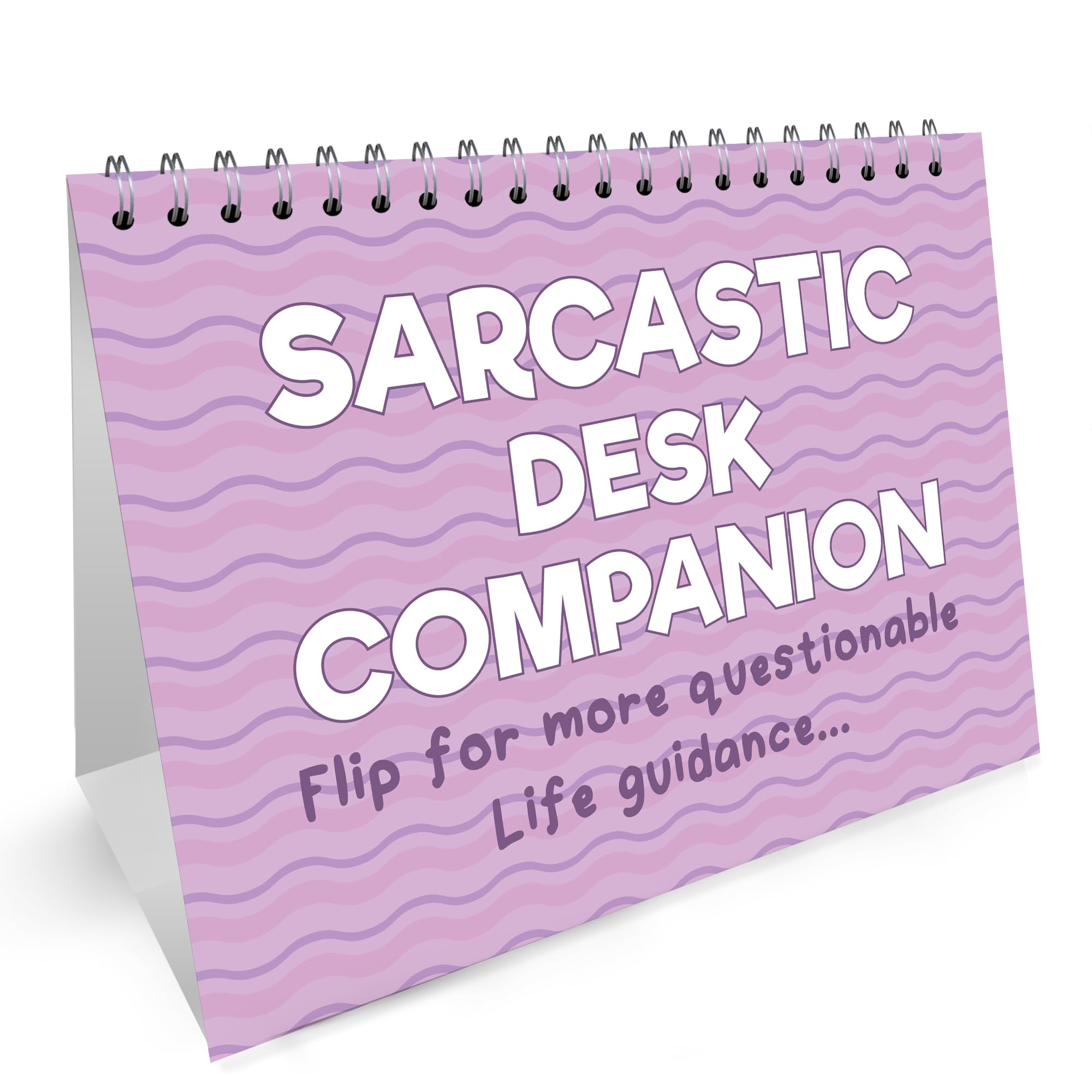 RED OCEAN Sarcastic Office Desk Companion Flipbook Gift For Women, Secret Santa Gift, Funny Quotes for Desk, Joke Office Gift, Funny Gifts For Women, Colleague Gifts For Birthday Christmas