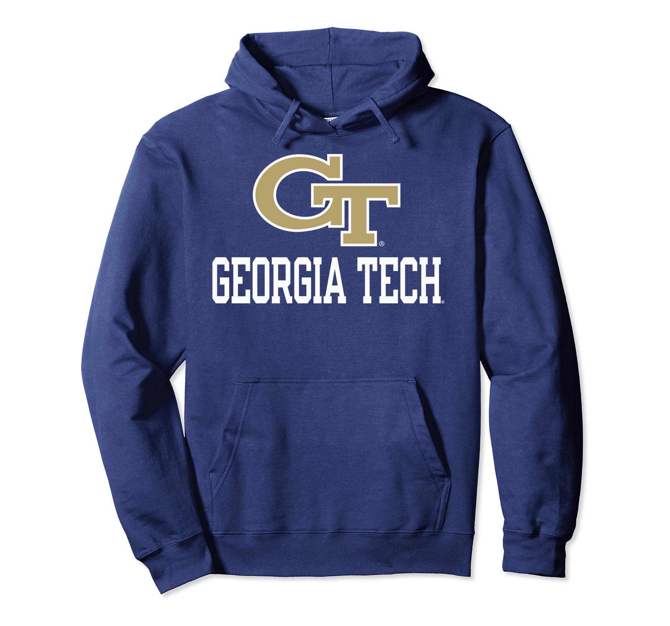 Elite AuthenticsGeorgia Tech Yellow Jackets Sportsmanship Navy Pullover Hoodie