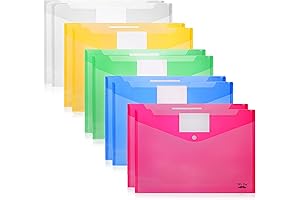 Mr. Pen Plastic Folders with Pockets: Your Go-to Document Organizers