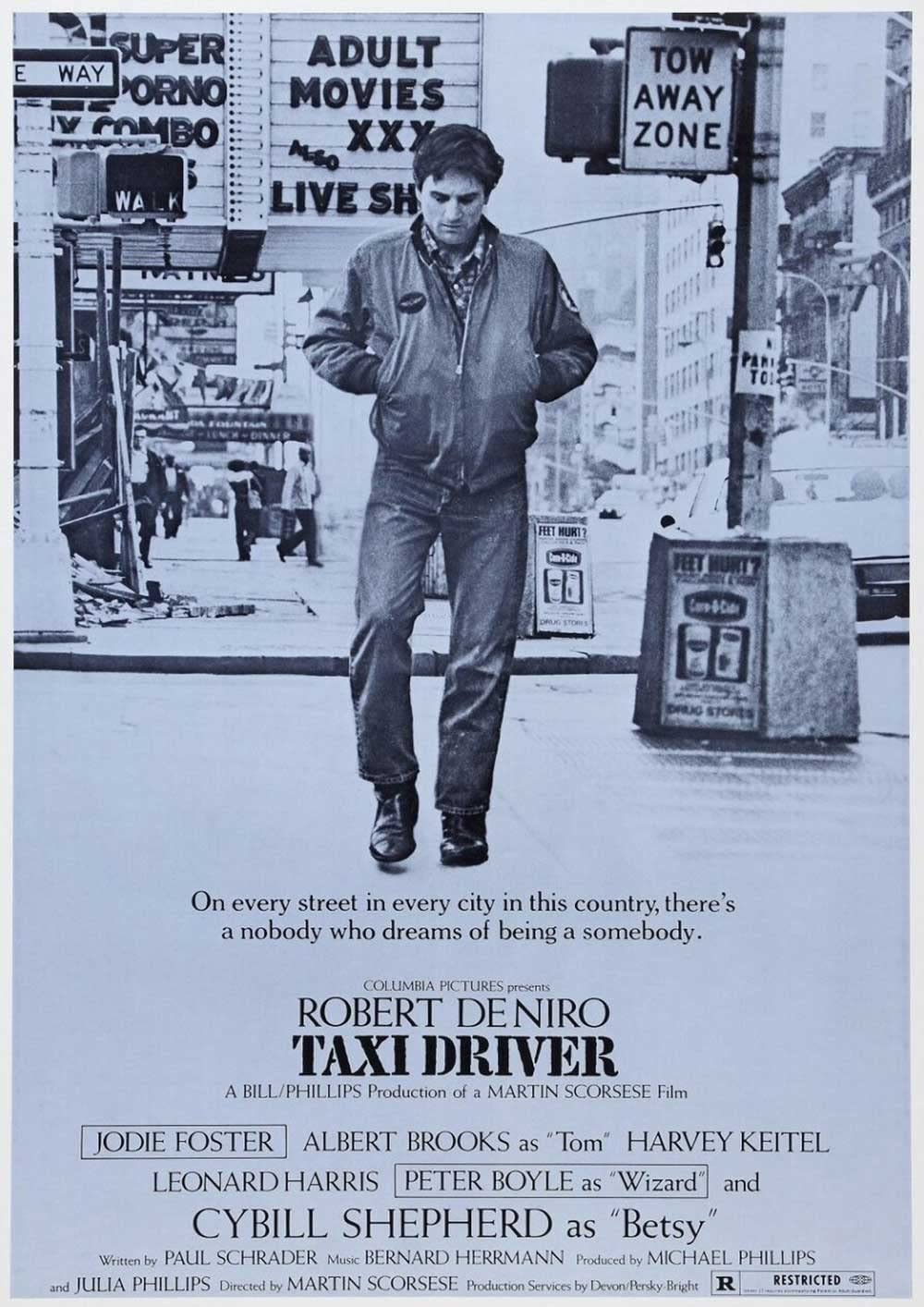 Signs247 Taxi Driver #2 Robert Deniro Poster/Print/Picture Satin Photo Paper - A0-841mm x 1189mm