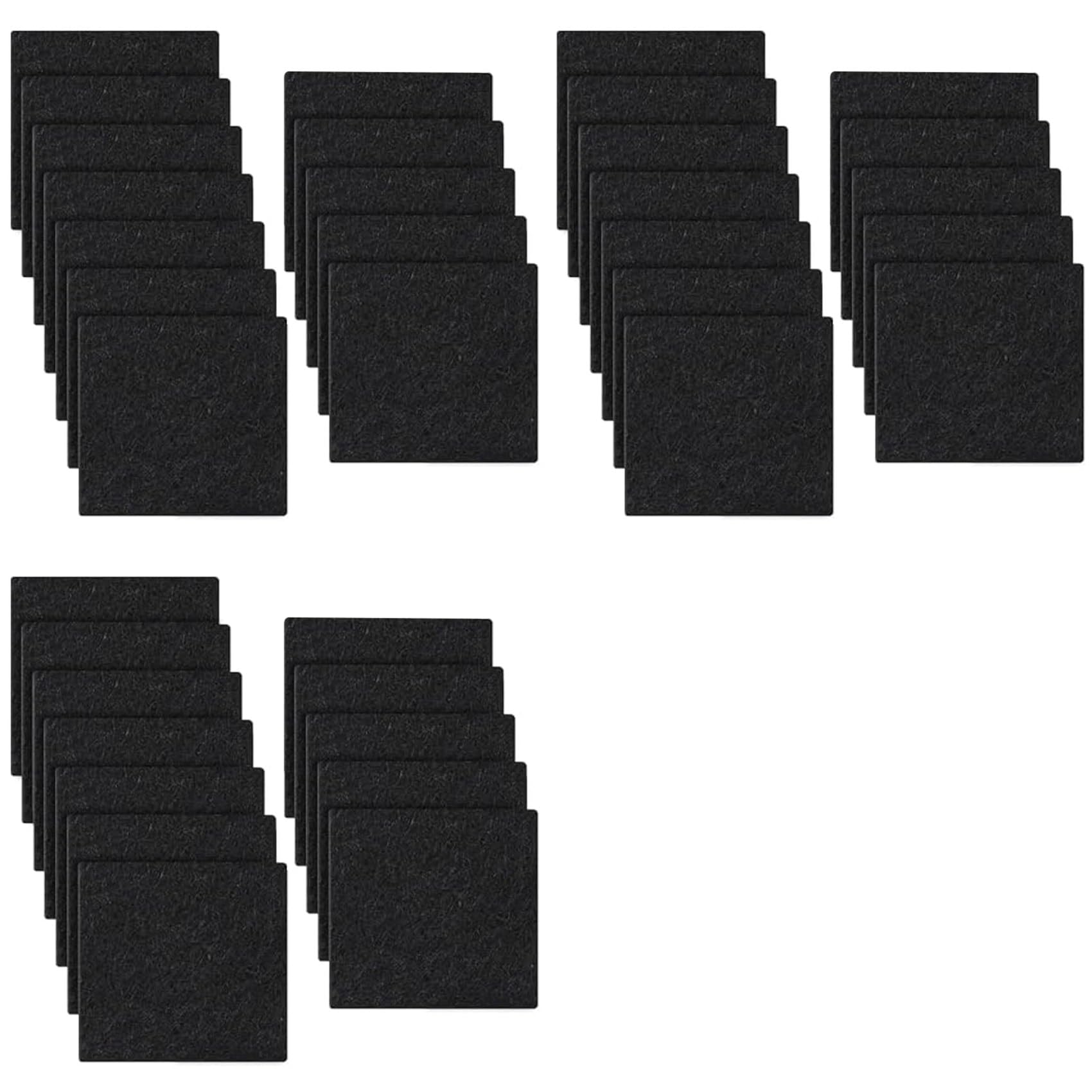 Hndhbfgrt 36pcs Replacements Trash Can Odor Absorbing Filter Refills for Garbage Cans, Activated Charcoal Deodorizer