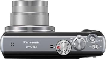Panasonic Lumix DMC-ZS8 14.1 MP Digital Camera with 16x Wide Angle Optical Image Stabilized Zoom and 3.0-Inch LCD (Black) (OLD MODEL)