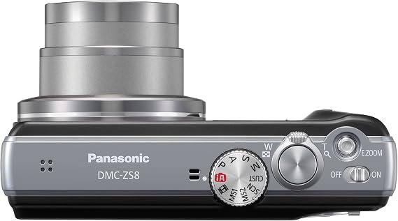 Panasonic Lumix DMC-ZS8 14.1 MP Digital Camera with 16x Wide Angle Optical Image Stabilized Zoom and 3.0-Inch LCD (Black) (OLD MODEL)