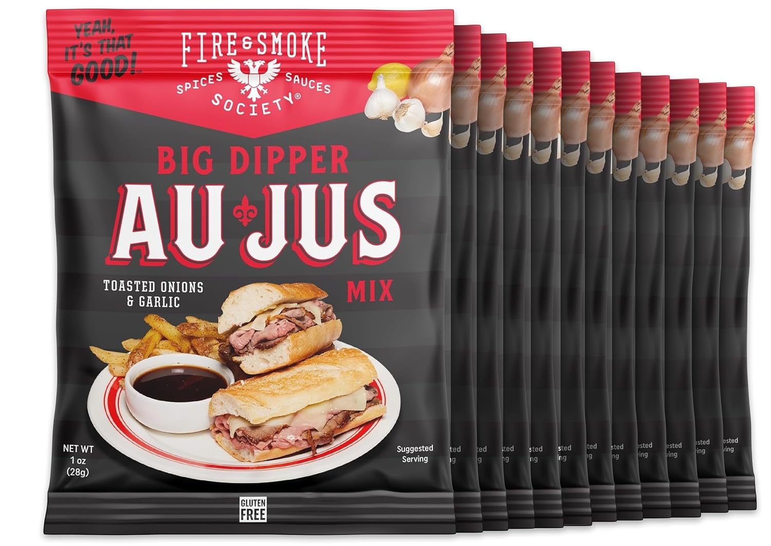 Fire & Smoke Society Gravy Mix Packets | Big Dipper Au Jus Gravy