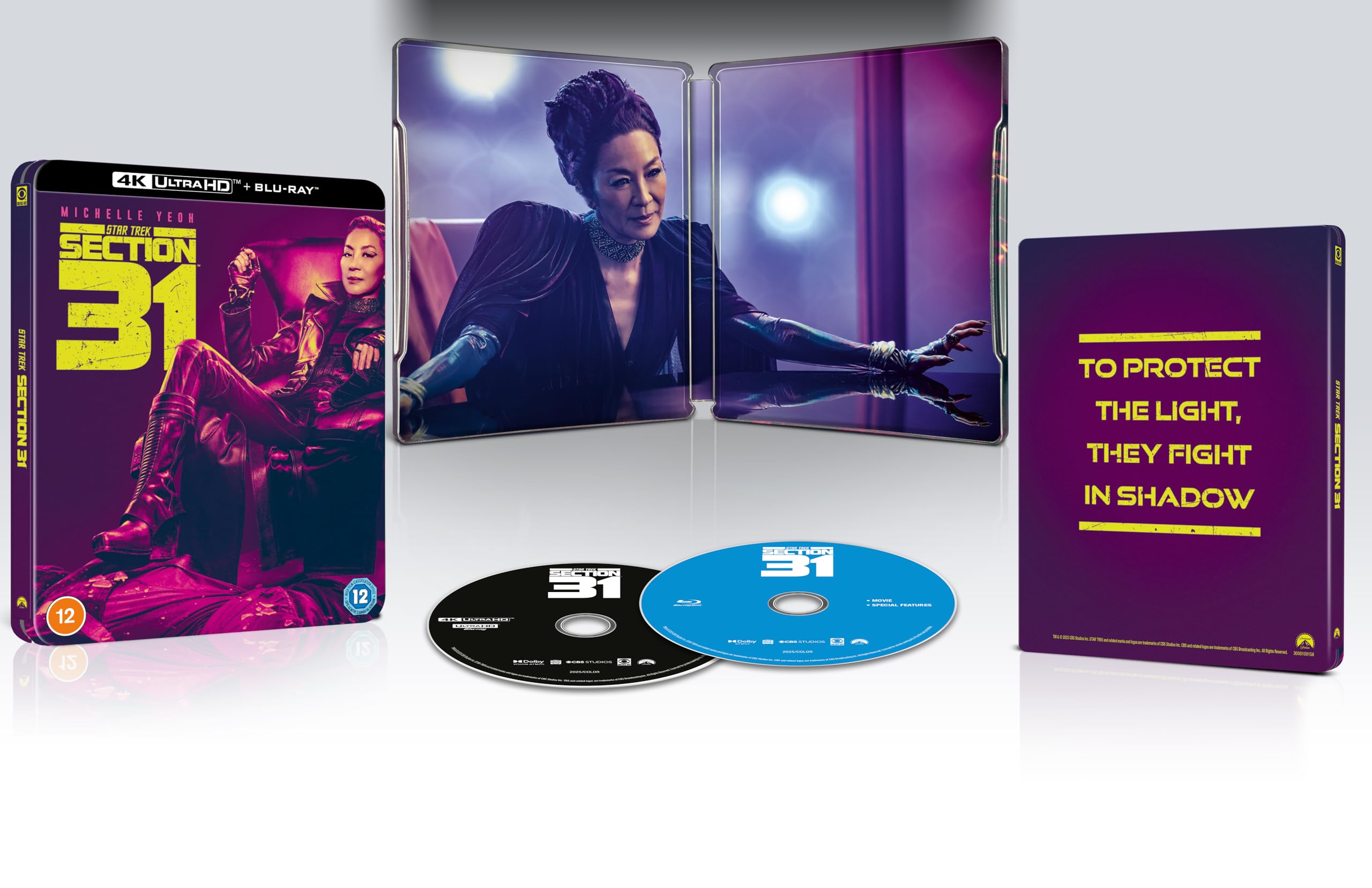 Star Trek: Section 31 4K UHD Steelbook [Blu-ray] [Region A]