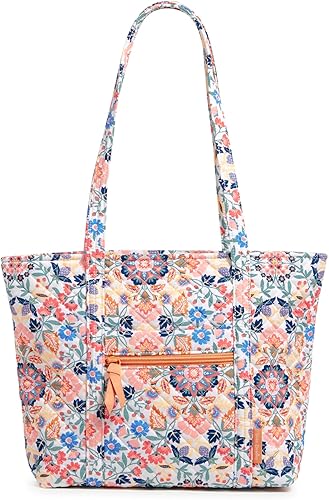 Vera Bradley Cotton Small Vera Tote Bag