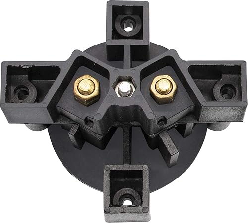 Miniatura 2 de Crow Foot 2 Prong Charger Plug para Yamaha 36 Volt Golf Carts Powerwise Conector DC Plug, E-Way Receptáculo para piezas de carrito de golf