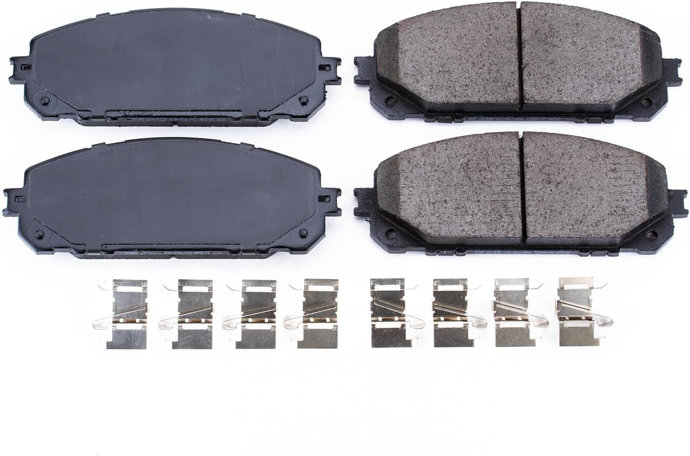 Power Stop Front Brake Kit For Jeep Cherokee 2016-23 - Ceramic Brake Pads With Installation Hardware, 17-1843