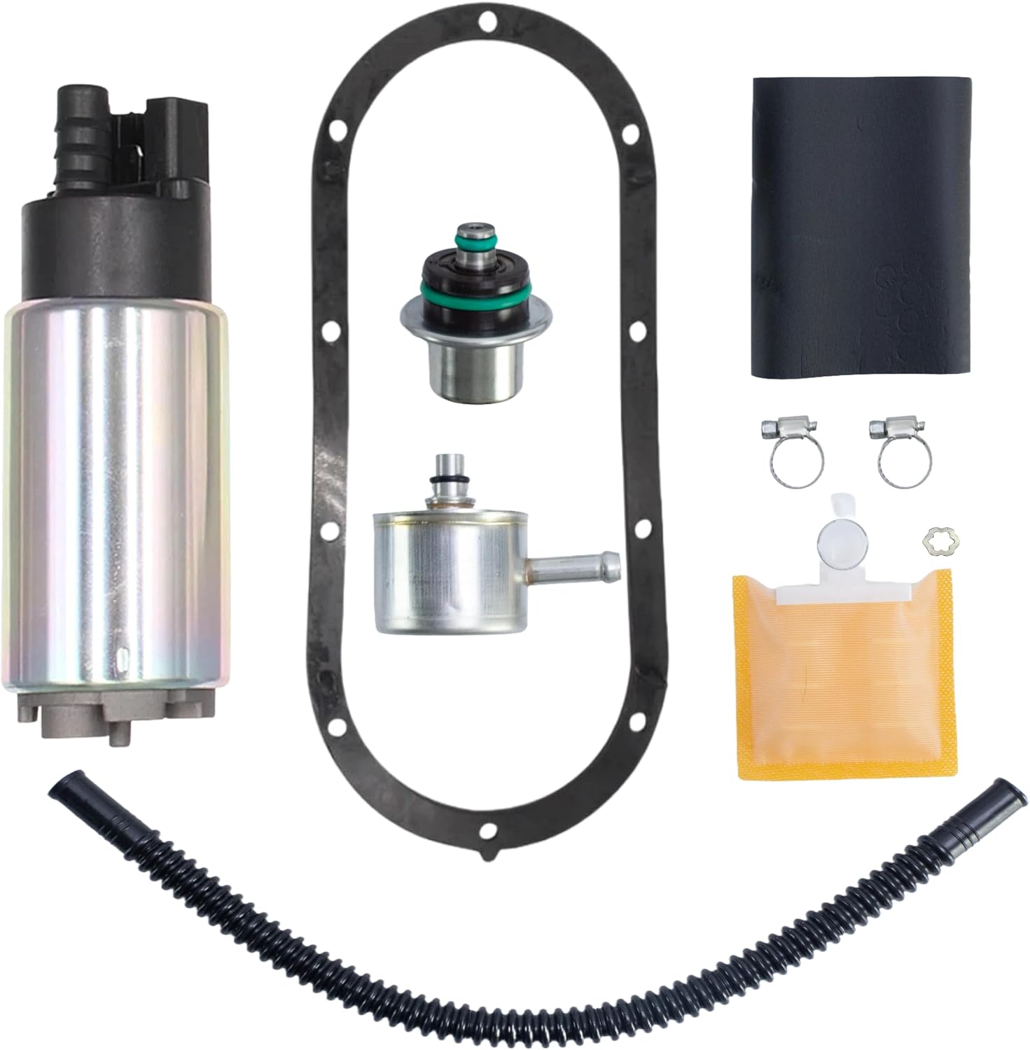 Fuel Pump For Harley-Davidson Touring Electra Glide Classic/CVO/Road King/Touring Road Glide/Ultra Classic /Classic2000-2001 & CVO Fat Boy Softail 2003-2007 Replaces 61342-00A