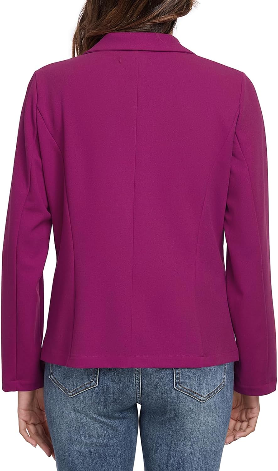 Womens Blazers Casual Long Sleeve Lapel Button Work Office Blazer Jackets with Pockets 2025, S-2XL - Image 6