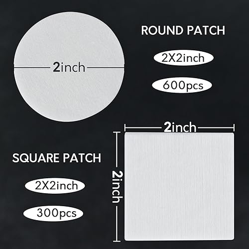 Miniatura 10 de 1800900PCS Gun Cleaning Patches - Highly Absorbent Gun Cleaning Cloth, Lint Free Gun Cleaning Wipes, 2'' Square Cleaning Patches for Firearms 9mm