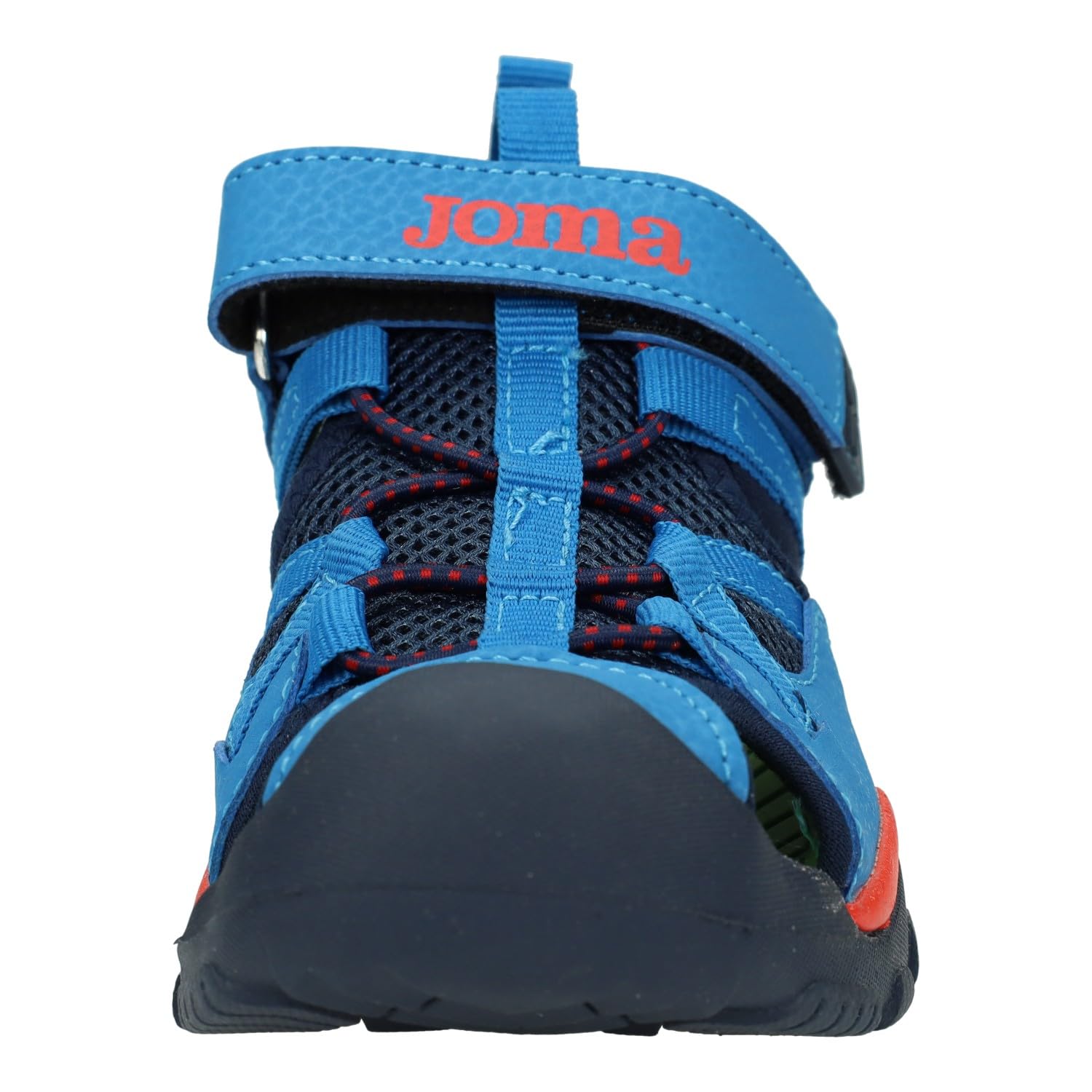 Joma SLAKJS2404V Sandalias para niños, Color Azul Royal, con Cierre Adhesivo, Estilo cangrejeras, Calzado veano niño, NIÑO Sandalias