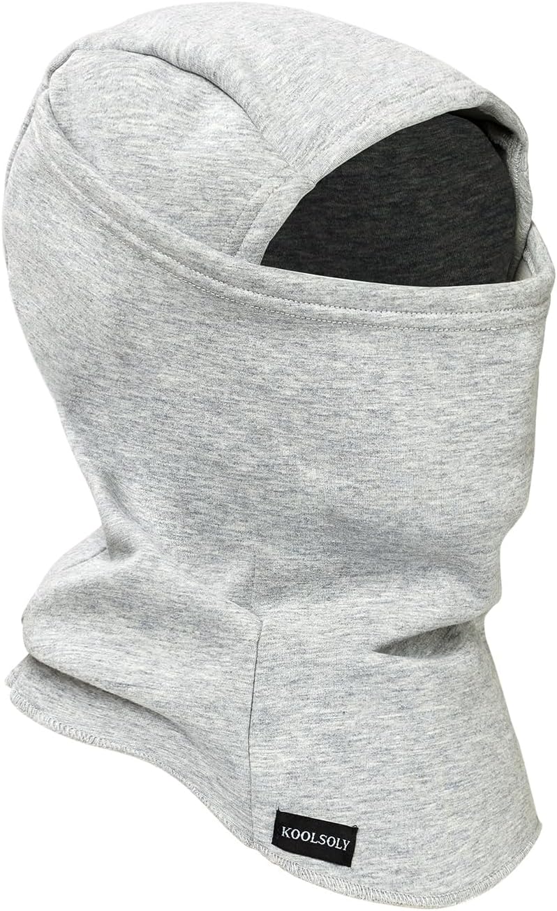 KOOLSOLY Ski Mask Balaclava Cold Weather Warm and Fleece Face Mask Neck Warmer Full Face Mask for Men&Women