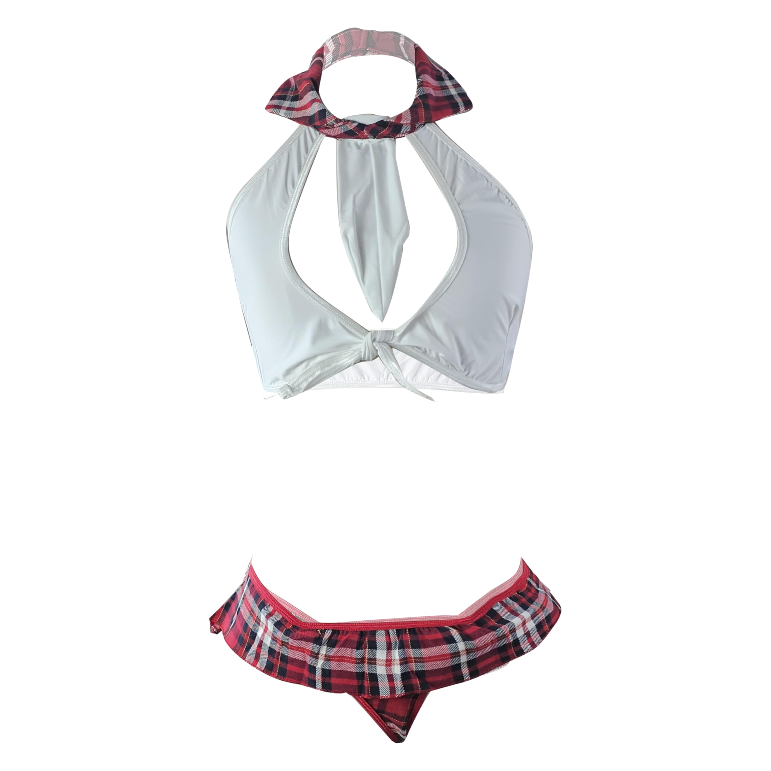 muquam Women's Microfiber School Girl Roleplay Costume-picture-19