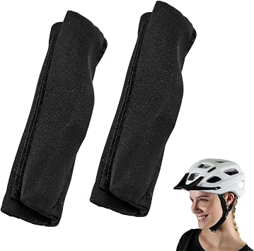 Cycling Wind Noise Reducer Helmet Attachment, Wind Noise Blocker for Noise Reduction in Biking, Universal Helmet Wind Noise Reducer Fit for Cyclists Mountain Bikers, Bike Helmet Accessories 2 Pack