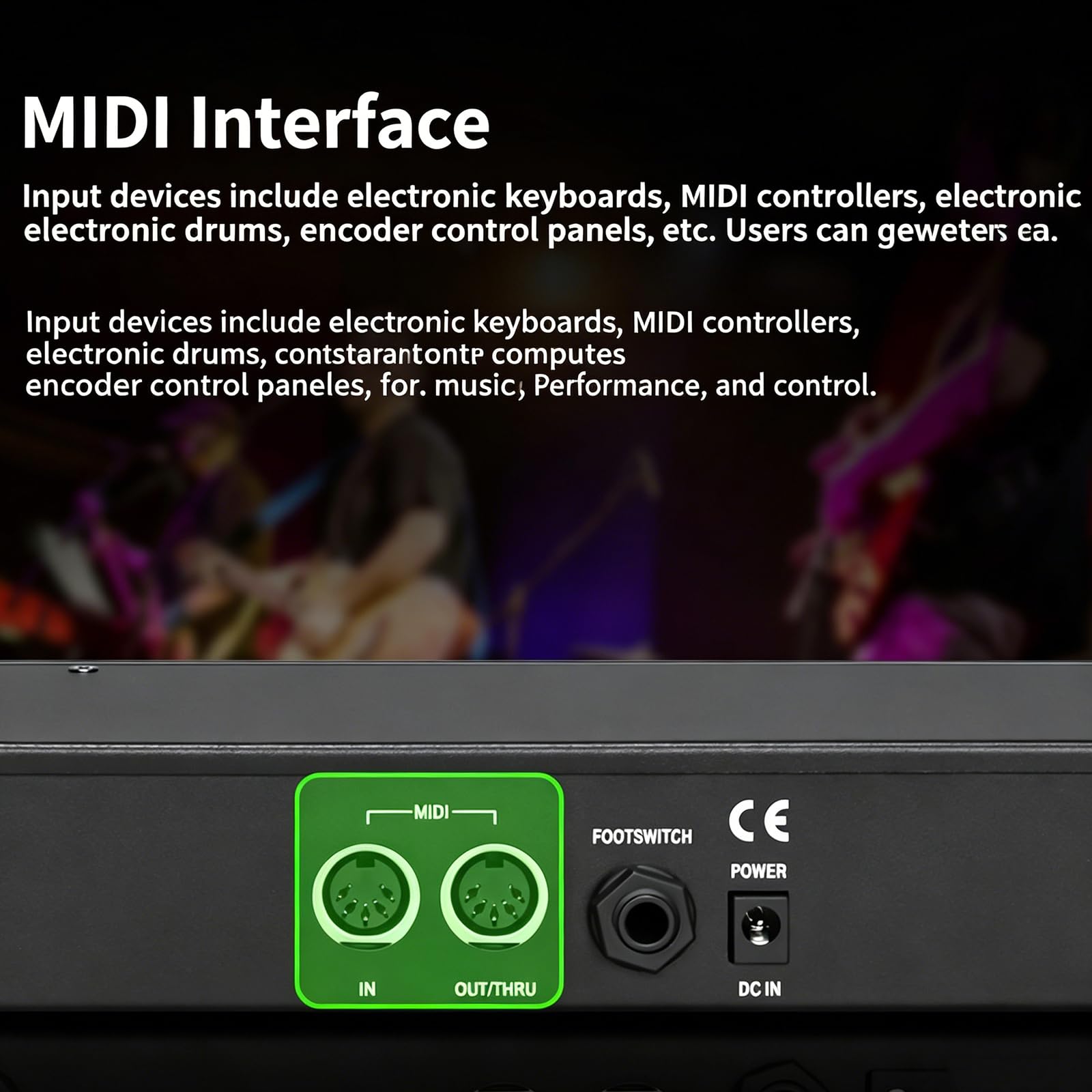 Processore Effetti Audio, Digital Reverb Multi Effect DSP, 199 programmi preimpostati, MIDI I/O, Anti-Feedback Karaoke Sound Processor