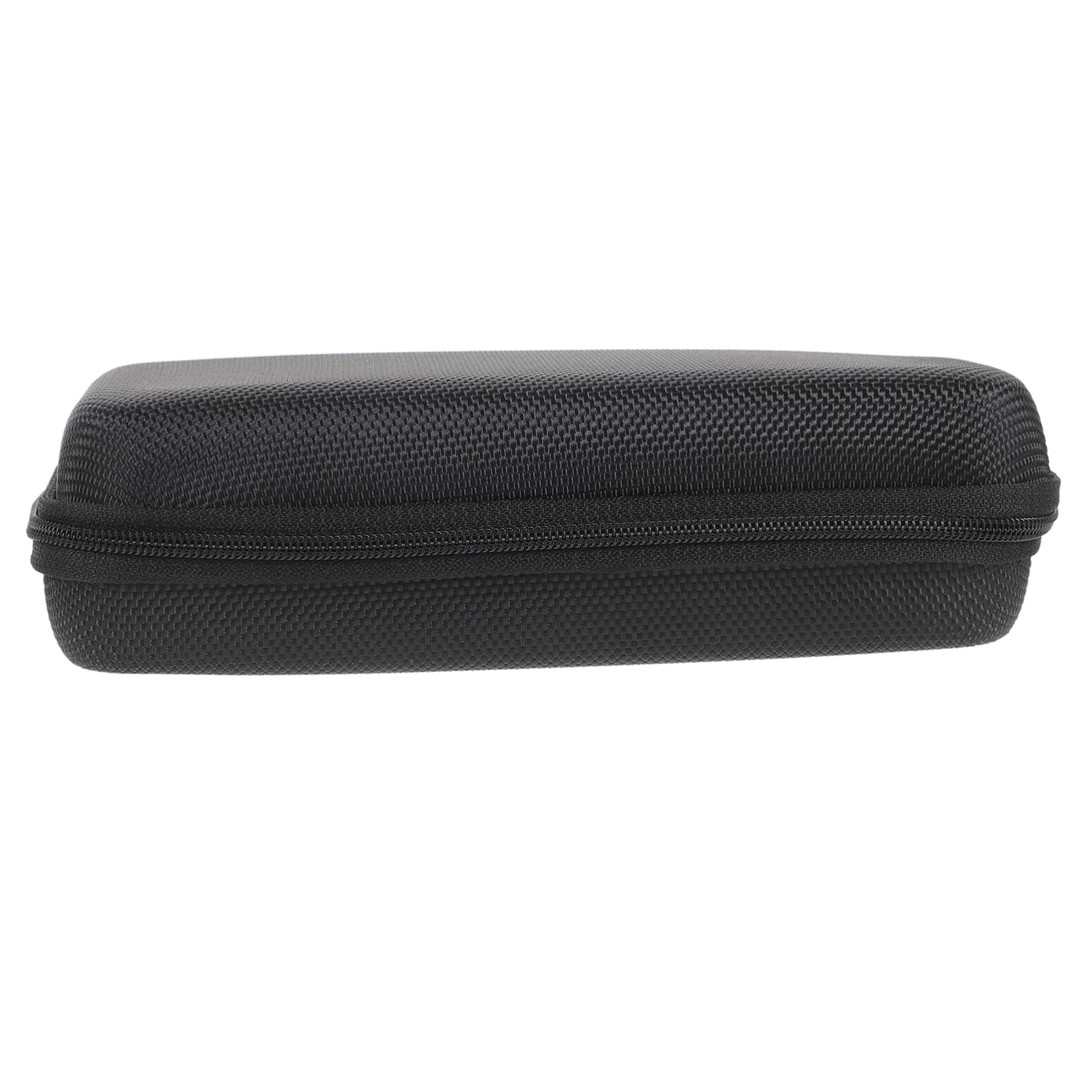 Holibanna Box Microphone Carrying Case Pouch with Shockproof Lining Lightweight and Durable for Travel and Daily Use Organize Accessories with Built Mesh Pocket Black