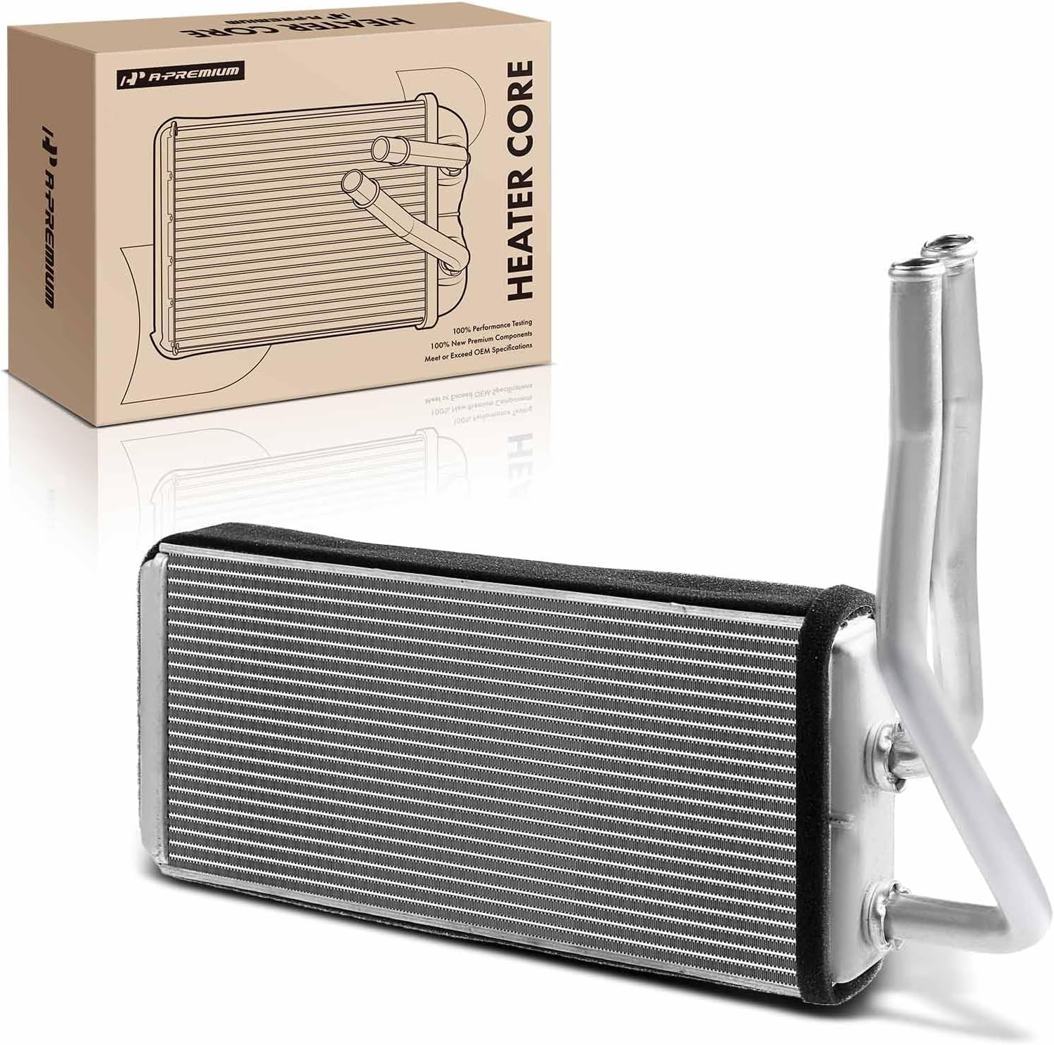 A-Premium HVAC Heater Core Compatible with Acura EL & Honda Civic, 2001 2002 2003 2004 2005, 1.3L 1.7L, Replace# 79110S5DA02