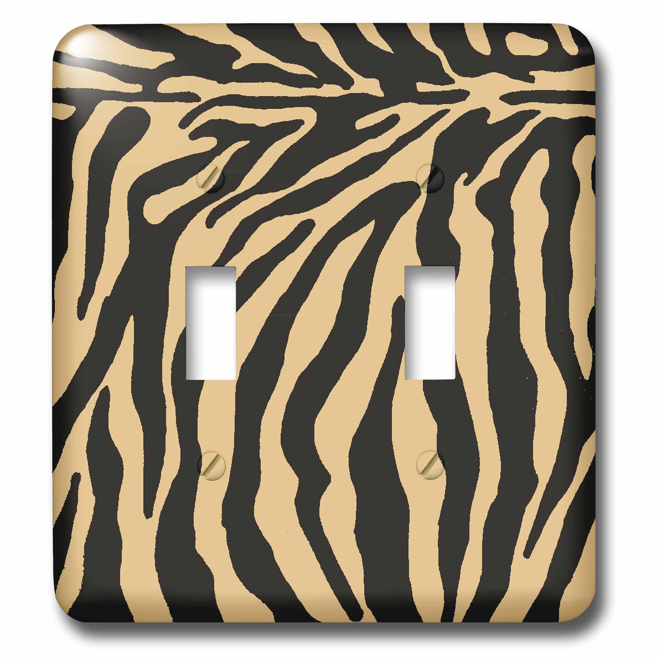 Interruptor de palanca con diseño de tigre multicolor 3dRose lsp_25735_2