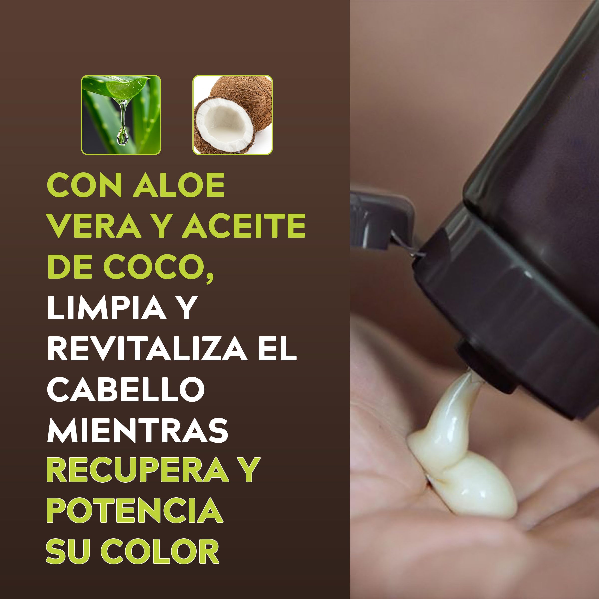 Just For Men Control GX Champú Reductor de Canas para Hombre, Reduce Las Canas Gradualmente en Cada Lavado, Con Aceite De Coco Y Aloe Vera, Para Todos Los Tonos, 118ml — view 5