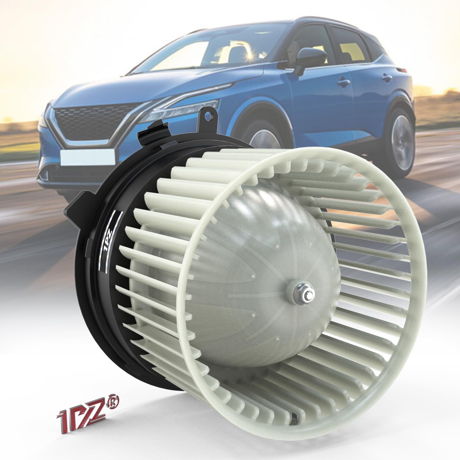 1PZ ES2-MT7 Motor del ventilador de calefacción Reemplazo para NISSAN J10 NJ10 Qashqai/Qashqai+2 I 27225EN000 27225ET00A 27225ET00B 27225ET10A 27225ET10B 27225JD00A 27226JE20A