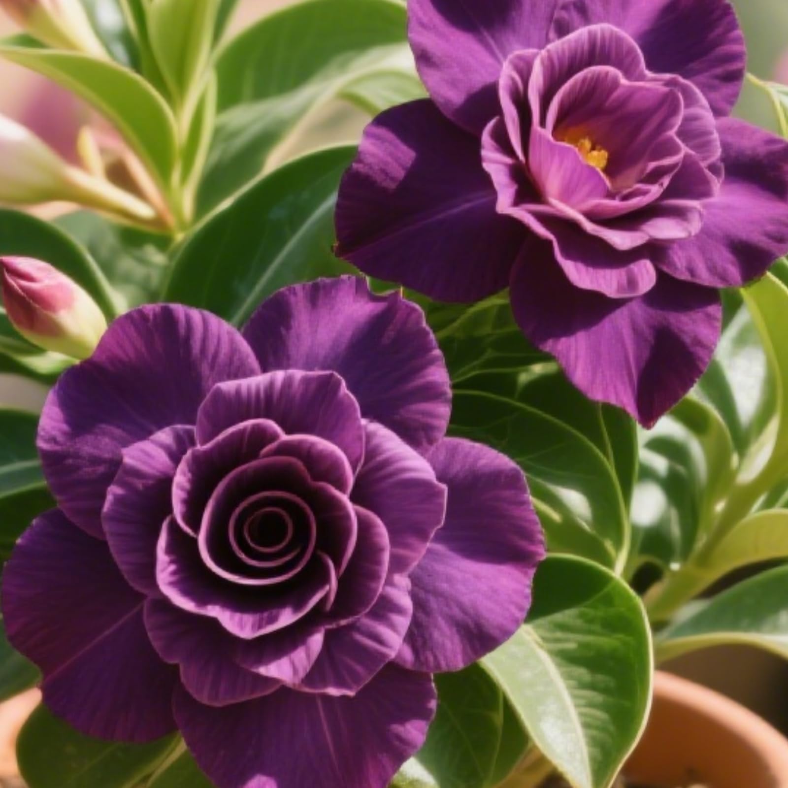 Desert Rose-Hardy Perennial,Desert Rose Plants UK, Excellent Display-D-5 Bulbs