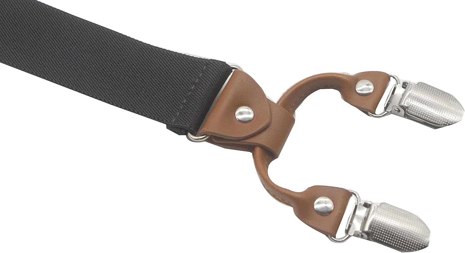 Cedriany Men’s Suspender 6 Clips Y-Shaped Heavy Duty With 1.4 Inch Suspenders Elastic Straps - Image 5