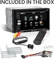 Vista 28 de BOSS Audio Systems BV9358B Sistema estéreo para automóvil, doble Din, pantalla táctil de 6.2 pulgadas, consola principal con audio/llamadas por