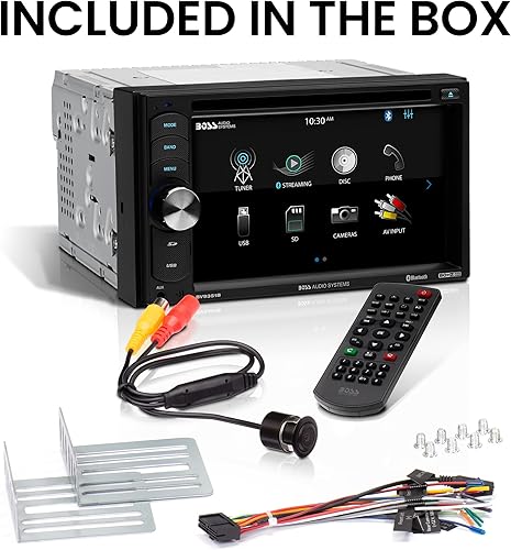 Miniatura 7 de BOSS Audio DVD estéreo para automóvil Bluetooth con cámara trasera Negro