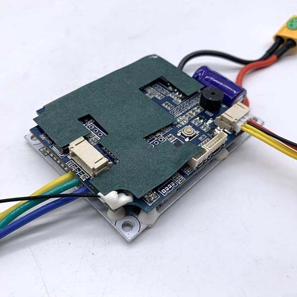 Kit ESC per skateboard elettrico, telecomando ESC a azionamento singolo, per mozzo o motore a cinghia, con telecomando per pendolari fluidi (hub 6S 24 V) - 3