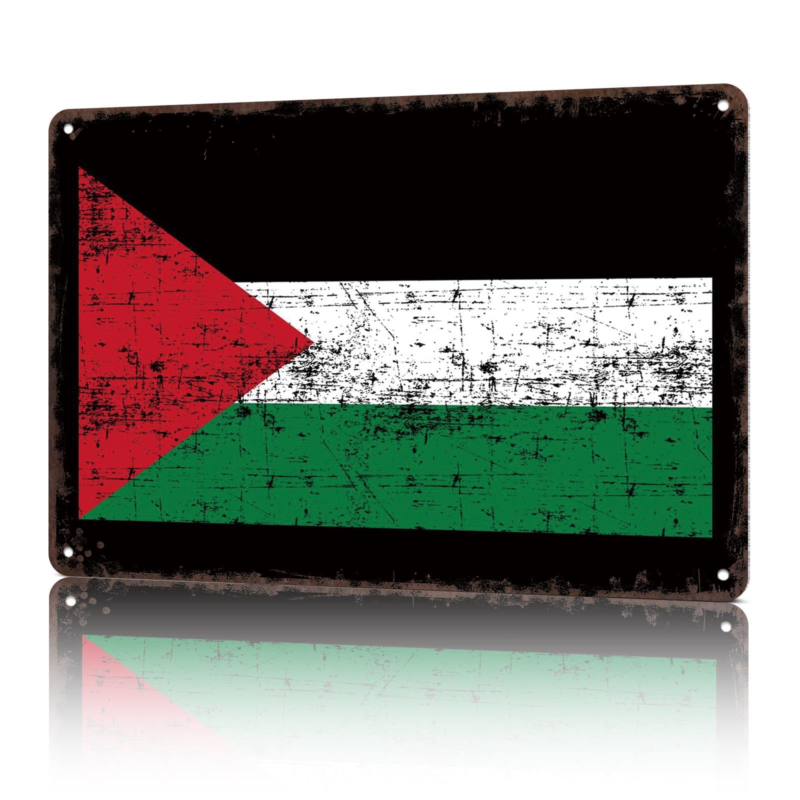 Free Palestine Vintage Metal Sign Review: Global Decor Guide