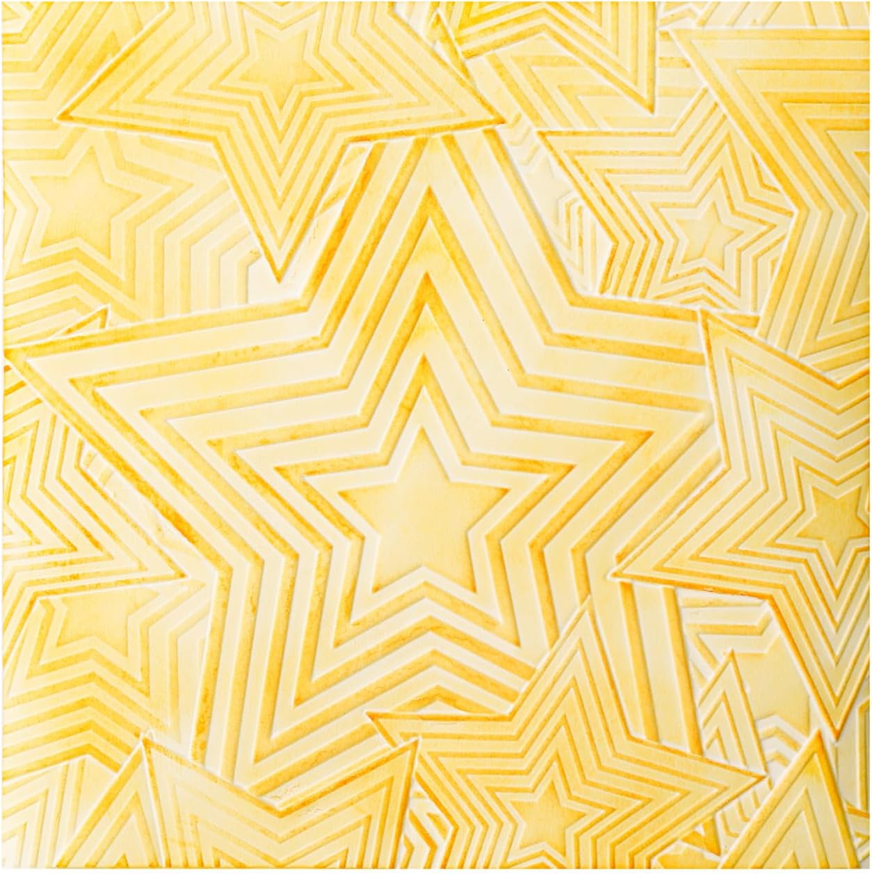 Briartw 3D Embossing Folder for Paper Crafting - Deep Texture Design, Compatible with Die Cutting Machines, Ideal for Cardstock (≥250gsm),Scrapbooking and Paper Craft,5.9x5.9 Inch