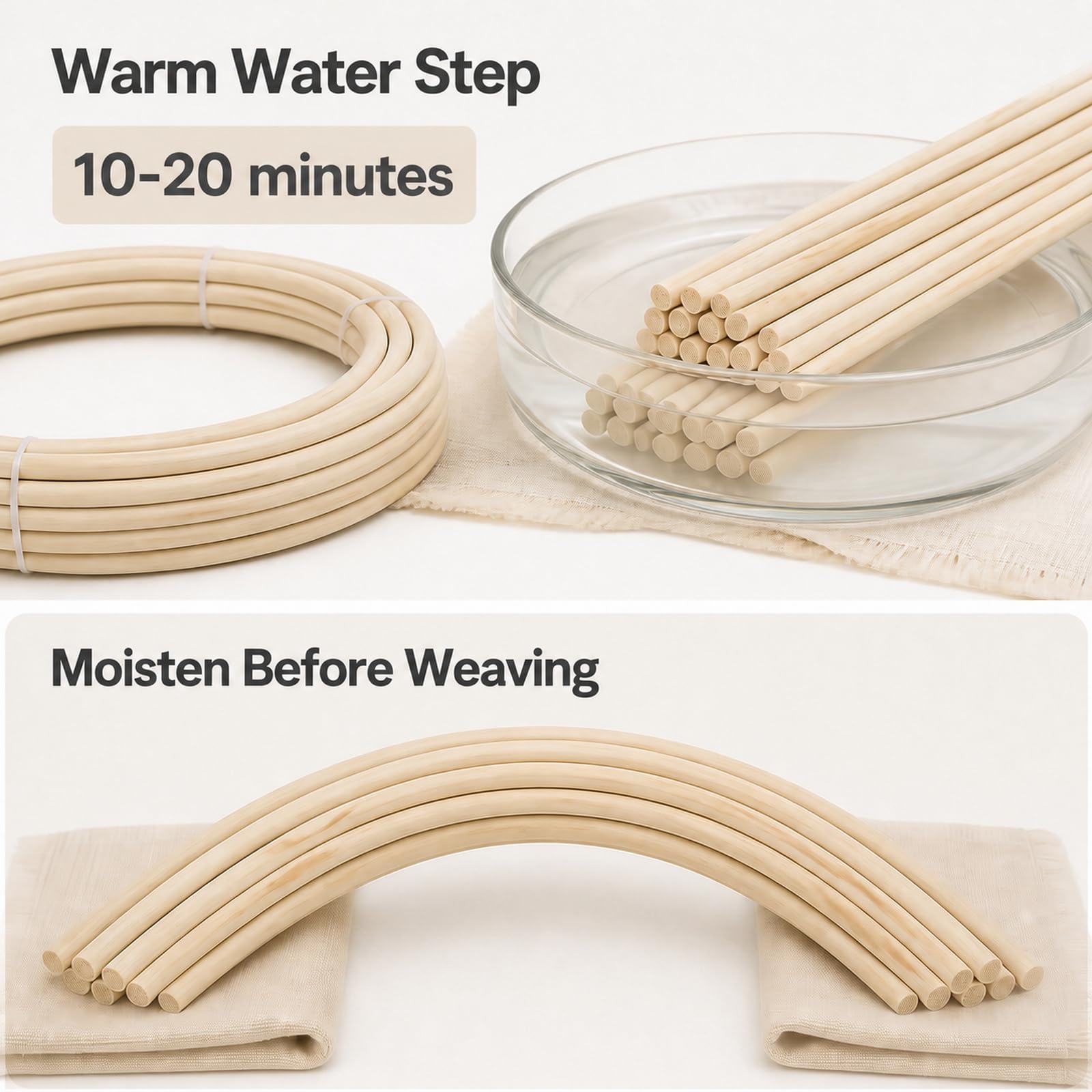 Naturale Rattans Materiale di Riparazione,Bobina di Rattans Reed