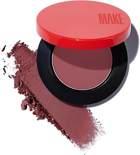 Beauty Skin Mimetic Microsuede Blush - Matte Powder Blush for Cheeks with Long Lasting Color - Non Comedogenic, Travel Size Makeup Single Palette. Shade - Eros (Burgundy)
