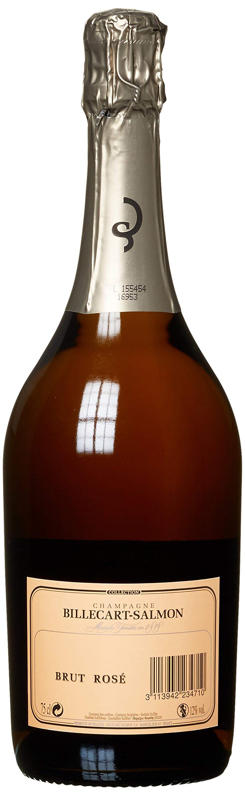 Billecart Salmon Champagne Brut Rosé 75 cl