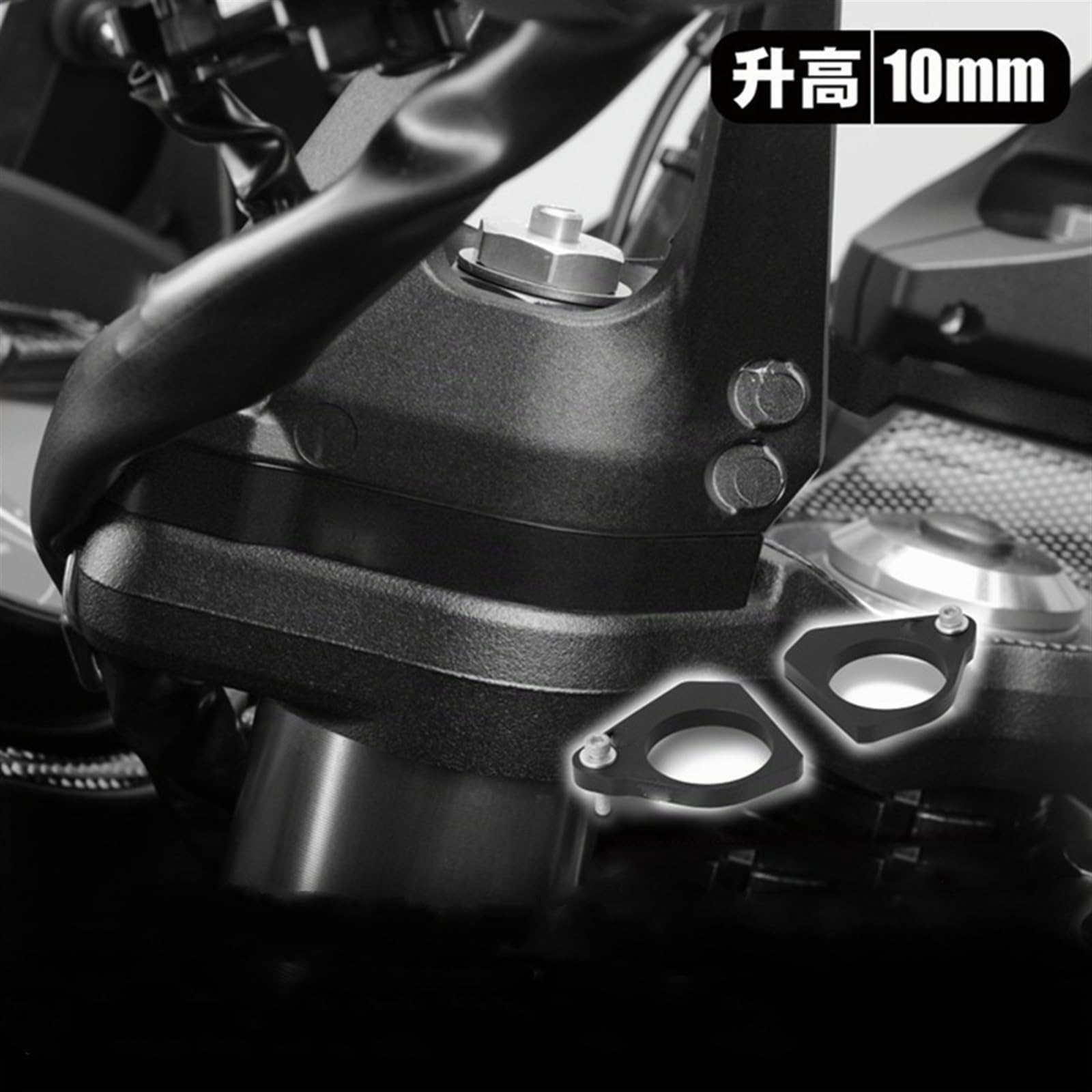 Rehausseur De Guidon pour Kawasaki pour Ninja1000 pour Z1000SX pour Ninja 1000 pour Z1000 SX poignée de Moto Riser Handlebar Riser