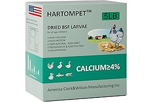 HARTOMPET: Mealworms for Chickens 5 lbs - Kalmbach Chicken Feed