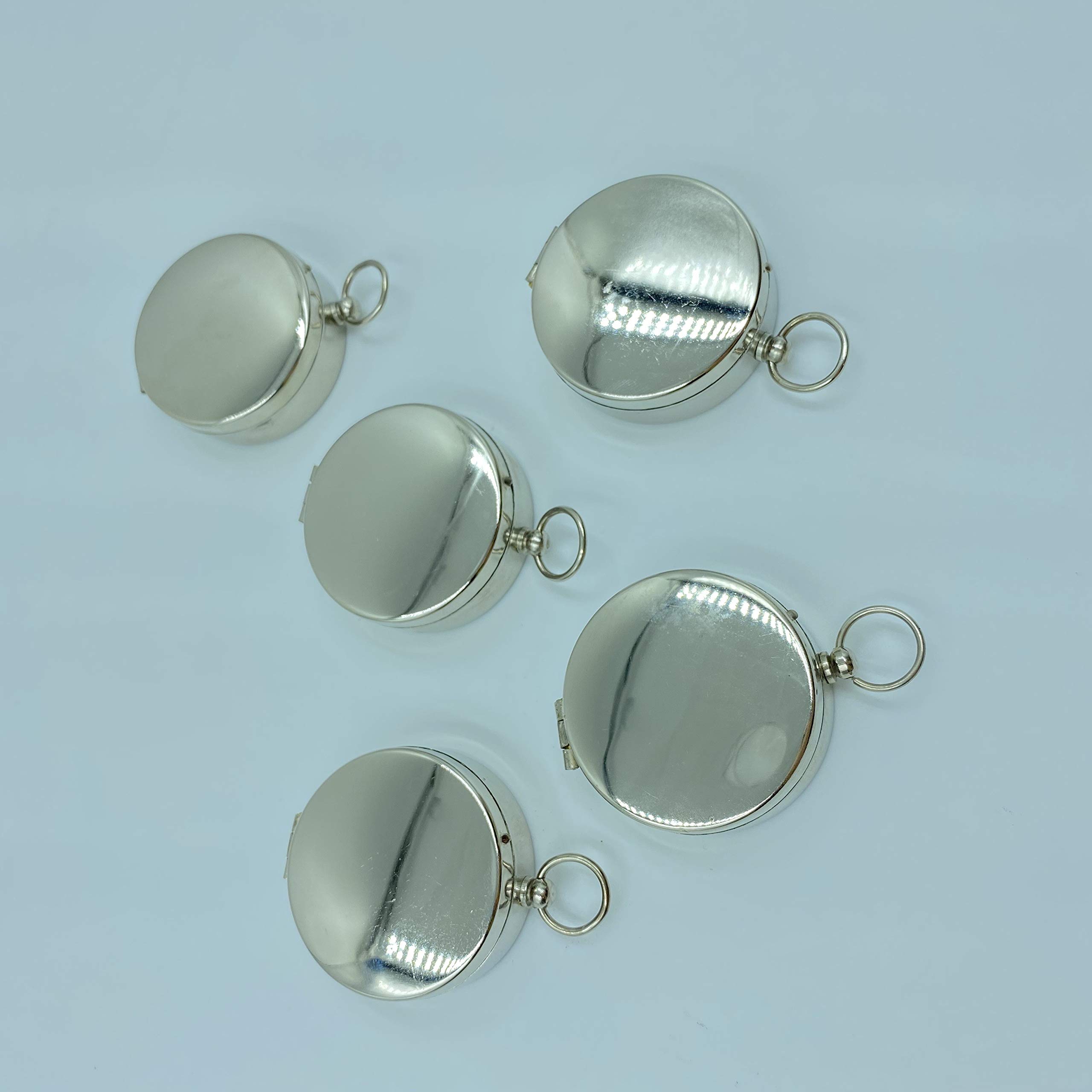 AnNafi Boussole de poche vintage pour enfants, boussole portable classique précise pour la randonnée, le camping, la moto, le bateau, la randonnée, outil de survie d'urgence