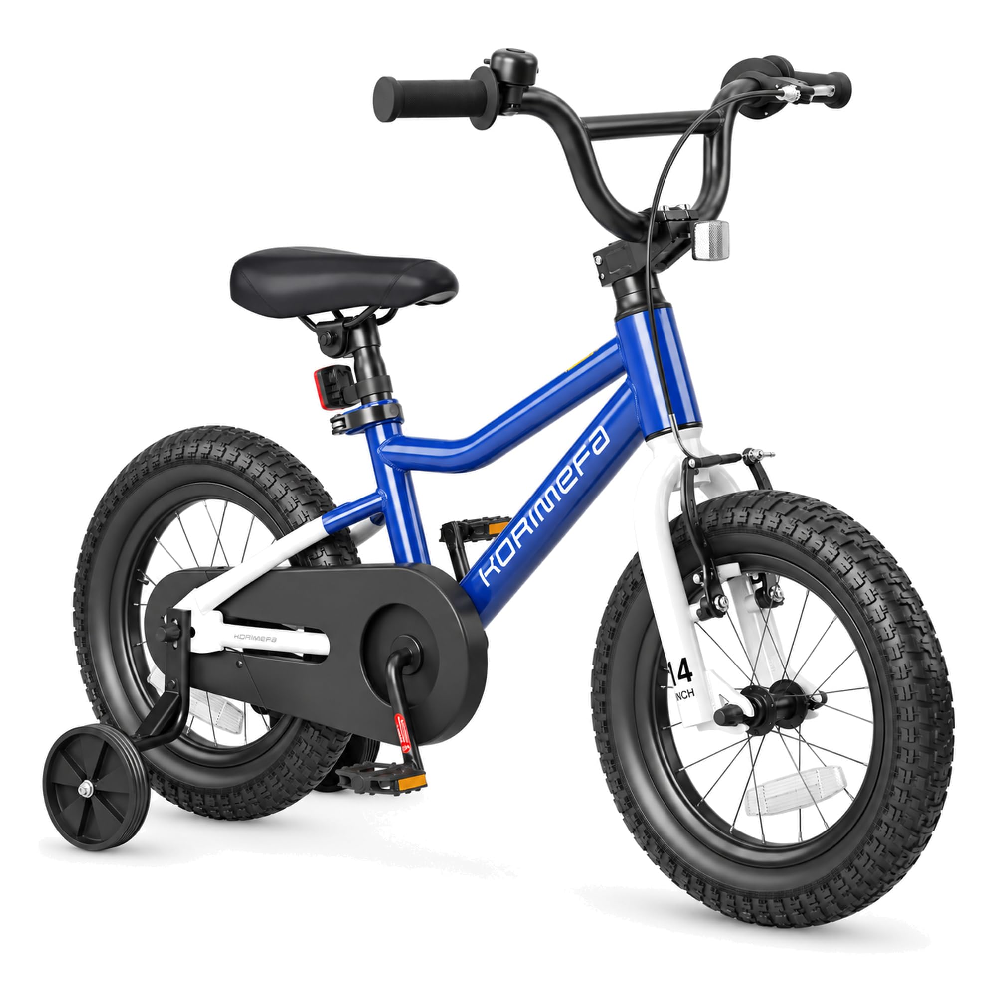 KORIMEFA Kids BMX Bike with Training Wheel 12 14 16 Inch