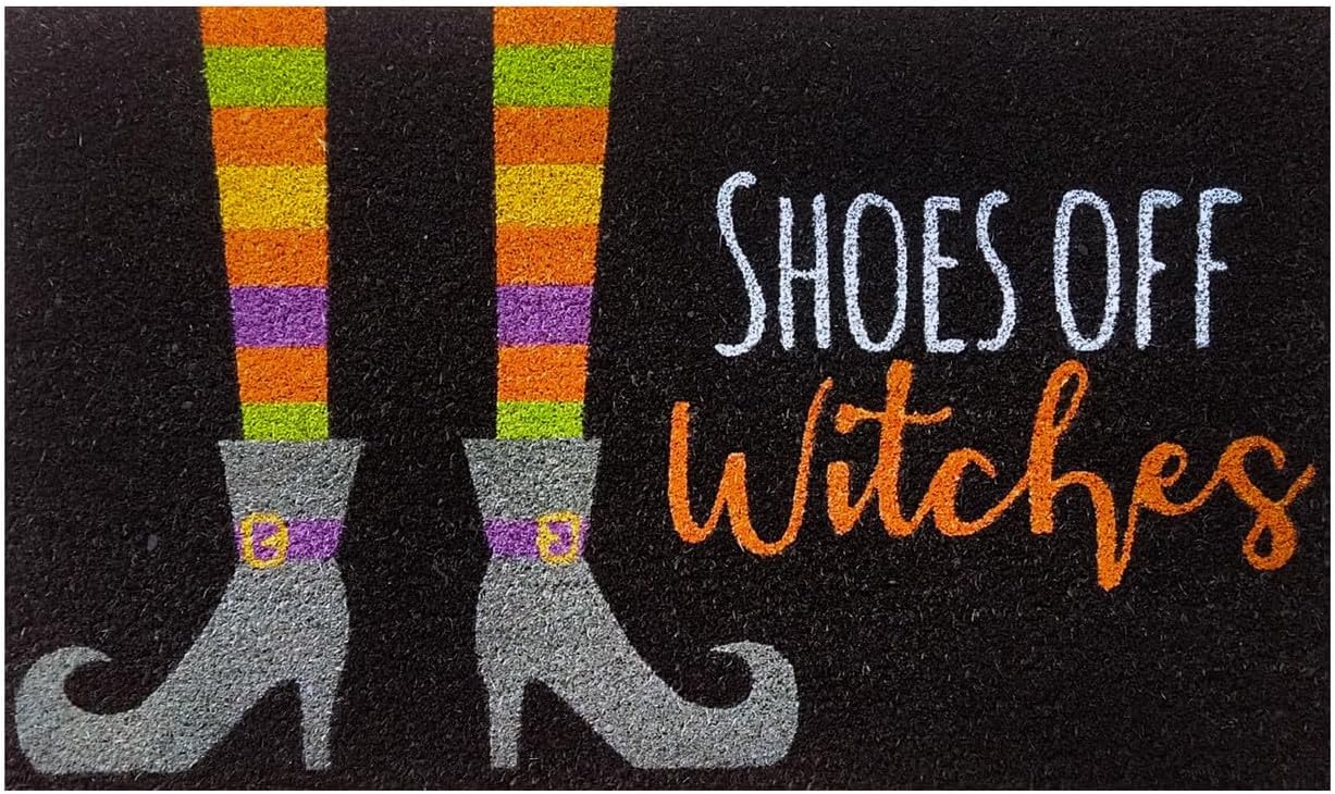 Briarwood Lane Trick Or Treat Pumpkin Halloween Natural Fiber Coir Doormat