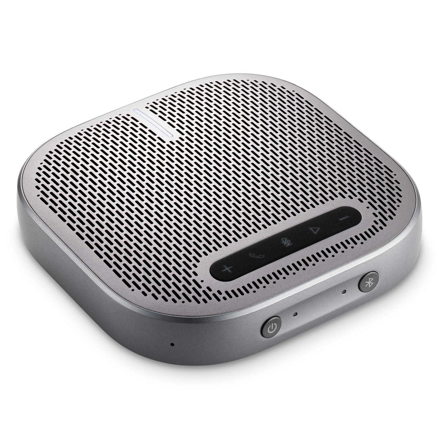 ViewSonic Converse VB-AUD-201 Tragbare Konferenz-Freisprecheinrichtung, Bluetooth 5.0, UAC-2 USB-Audio-Schnittstelle, integrierter Akku, 360-Grad-Sound-Tonabnehmer