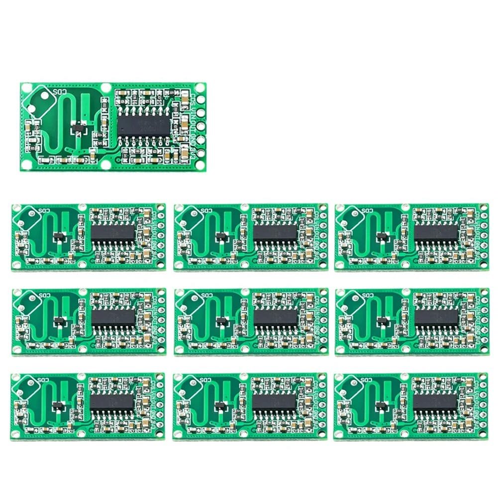 Littimoon RCWL-0516 Microwave Radar Motion Sensor Module Human Body Induction Intelligent Module Output 3.3V 5-8M Easy Install