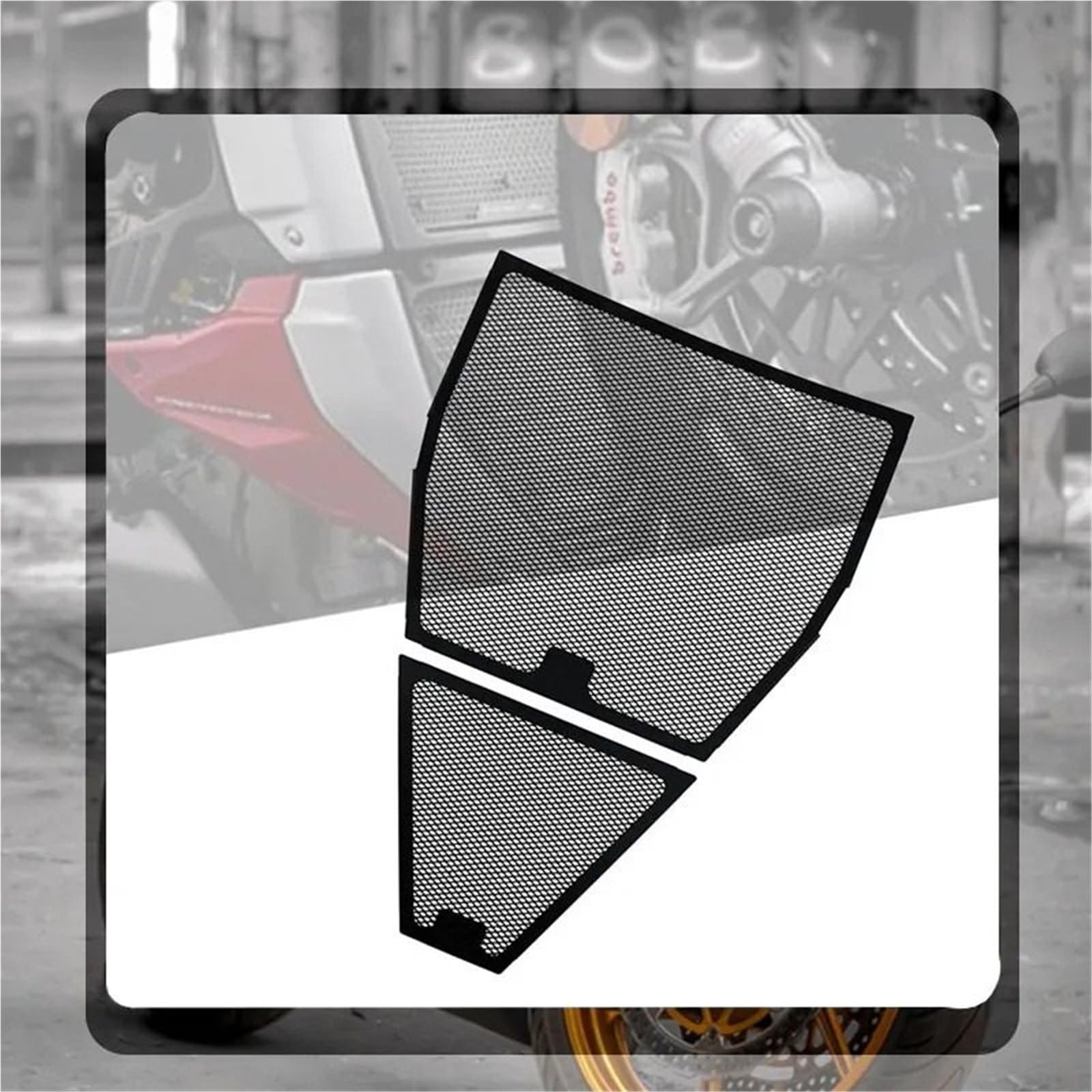 Oil Cooler Guard Chłodnica Protector Osłona Osłona chłodnicy motocykla Pasuje do DUCATI Streetfighter V4 V4S Panigale V4 2020-2024, osłona ochronna(Streetfighter)