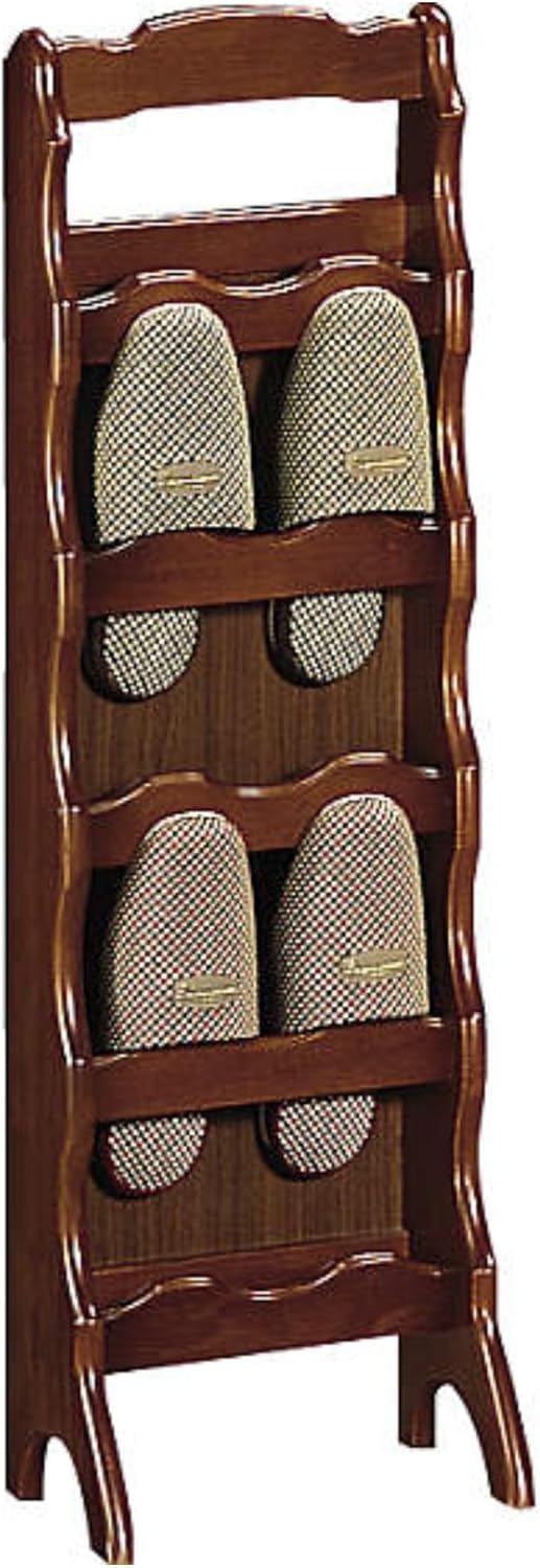 カリモク家具コロニアルスリッパラックウォールナット アンティーク