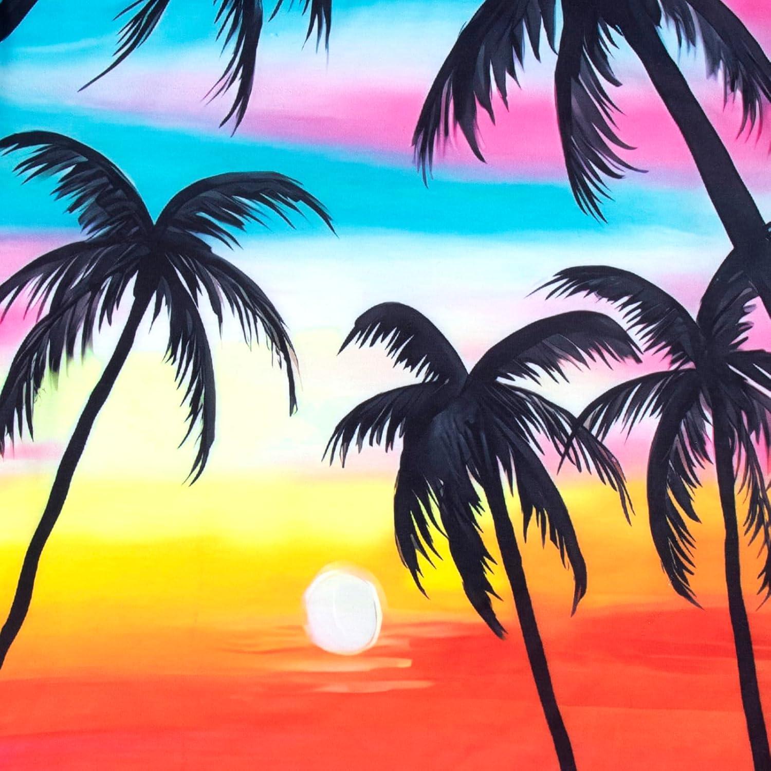 Womens Sunshine Summer Graphic T Shirts Funny Colorful Letter Print Tee Shirt Tropical Vintage Casual Tee Tops - Image 5