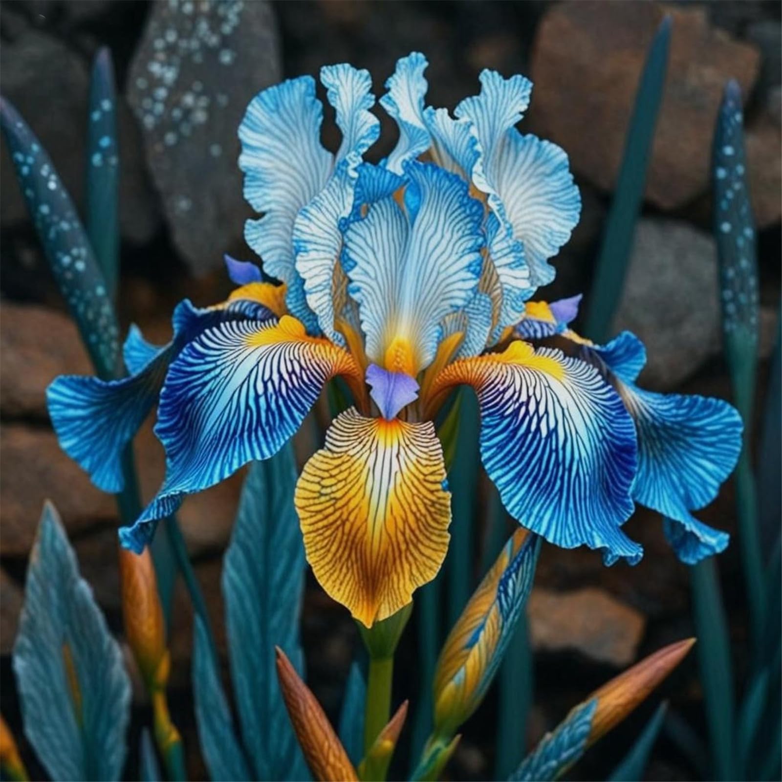 Simple Planting, Iris Bulbs for Planting, Perennial, Garden Flowers, Iris Bulbs, Wedding, Now UK, Perfect UK Now, 8bulb-c