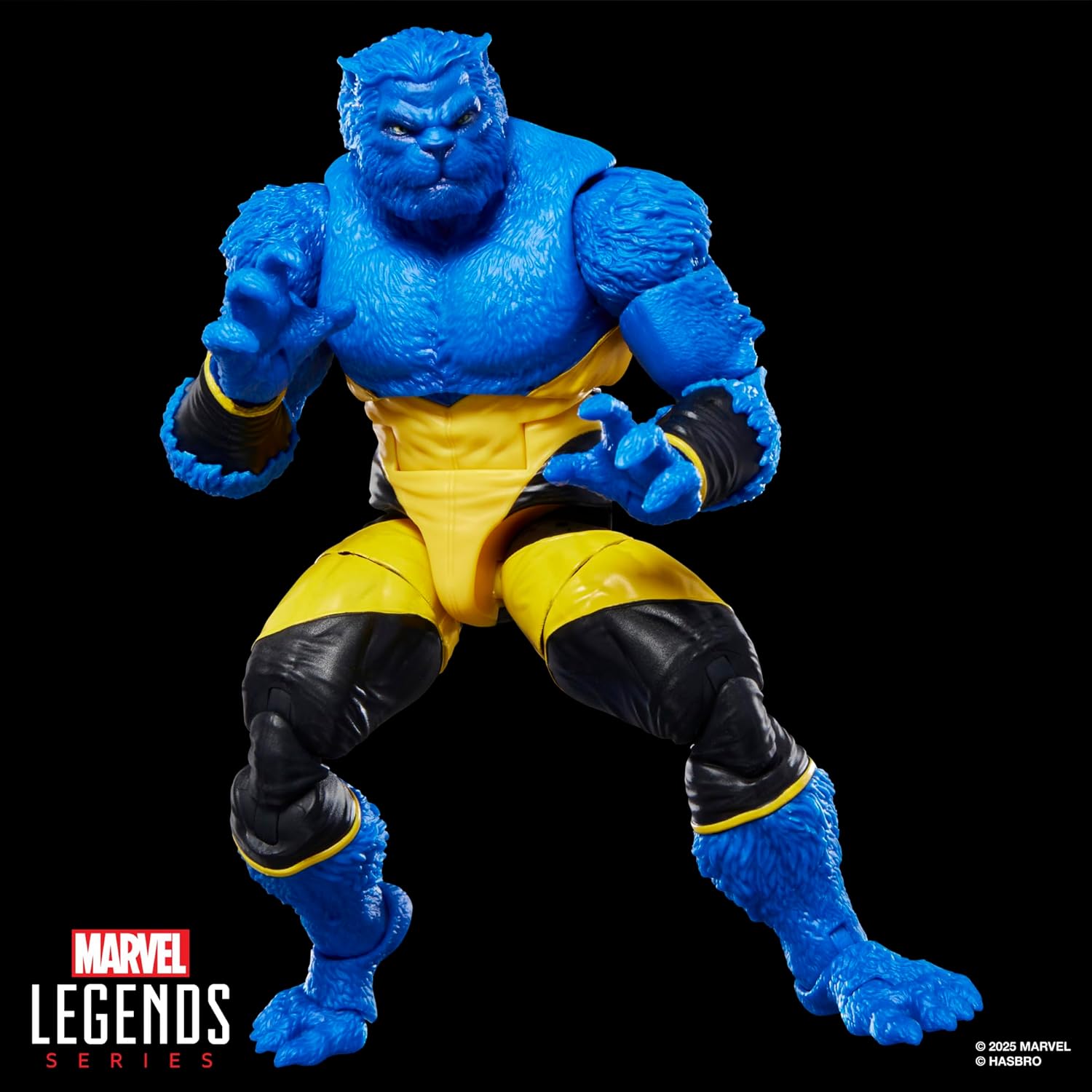 Marvel Legends Series Marvel's Beast, Astonishing X-Men Comics-Inspired Collectible 6-Inch Scale Action Figure with Character-Sized Comic Accessory