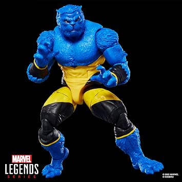 Hasbro Marvel Legends Series Marvel's Beast (X-Men Comics) Aksiyon Figürü, Çizgi Roman Aksesuarlı