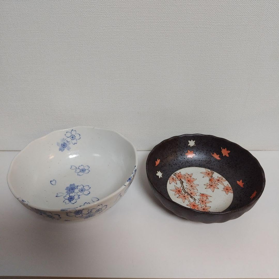 たち吉 桜模様の多用鉢ともみじ柄の漬物鉢